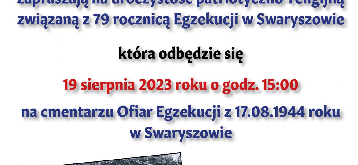 Zaproszenie - Swaryszów