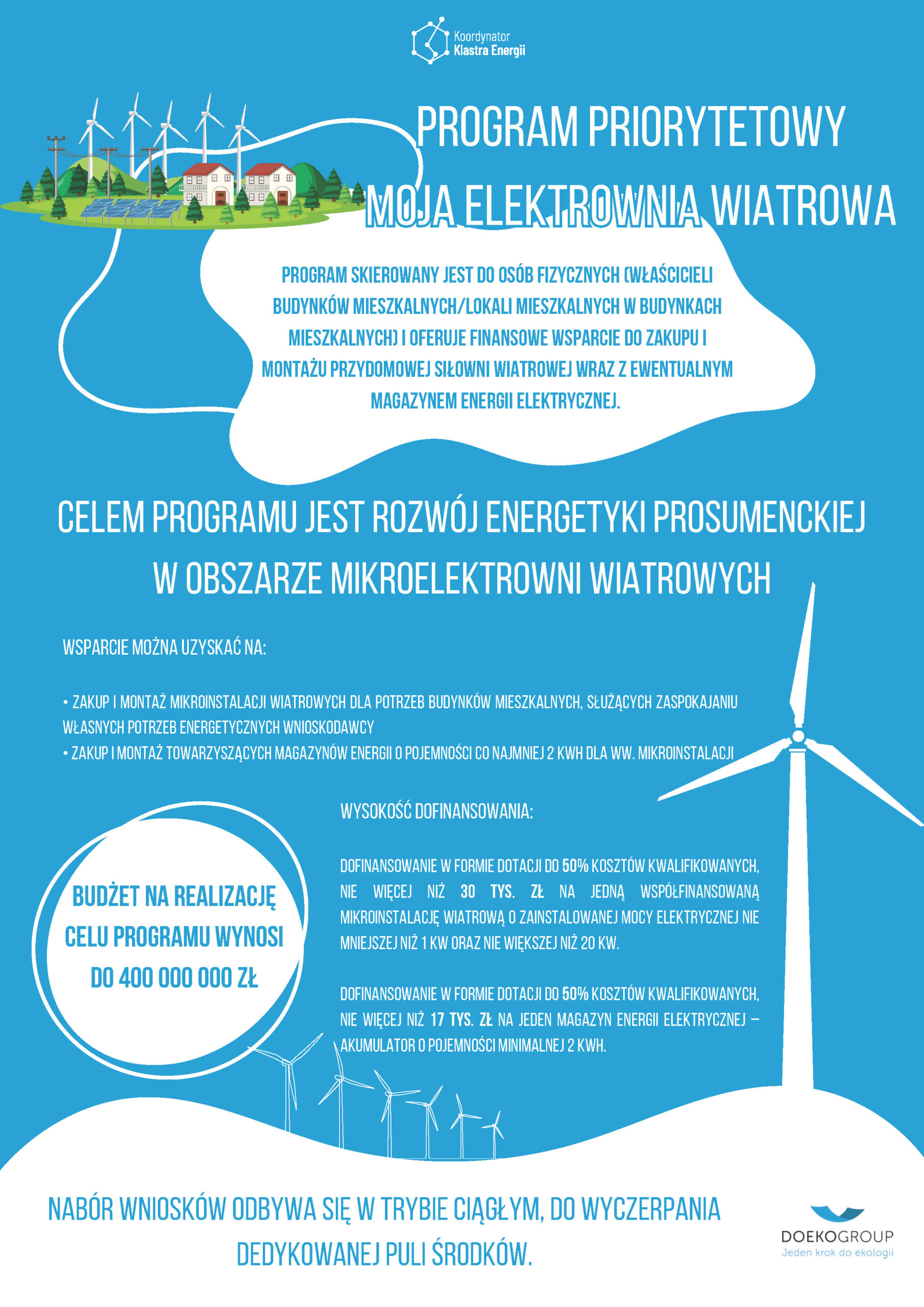 Program „Moja elektrownia wiatrowa”