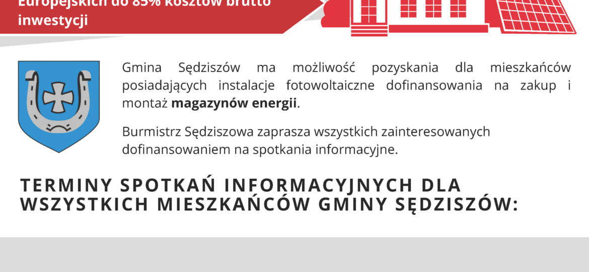 Dotacja do zakupu magazynów energii