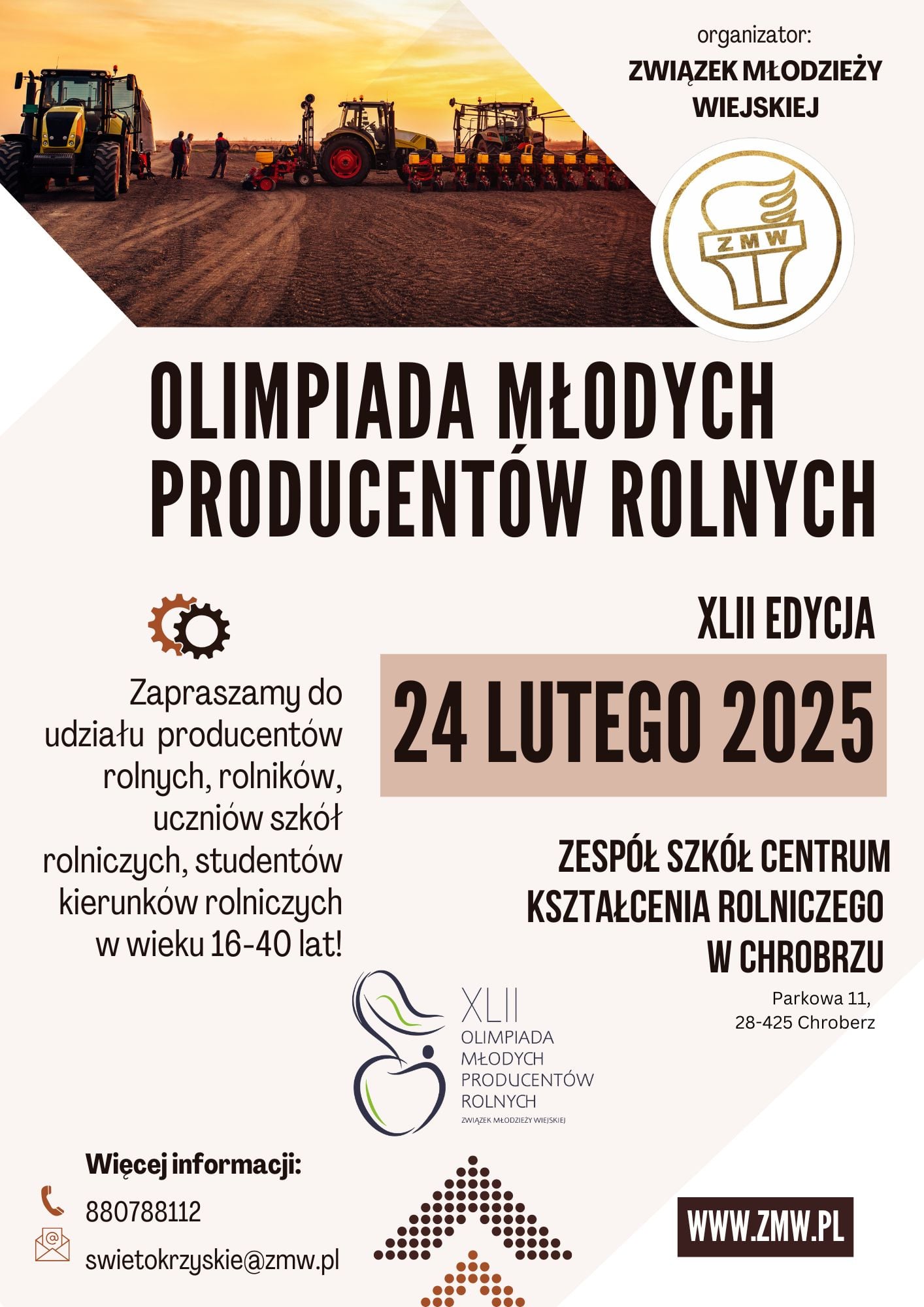 XLII edycja Olimpiady Młodych Producentów Rolnych