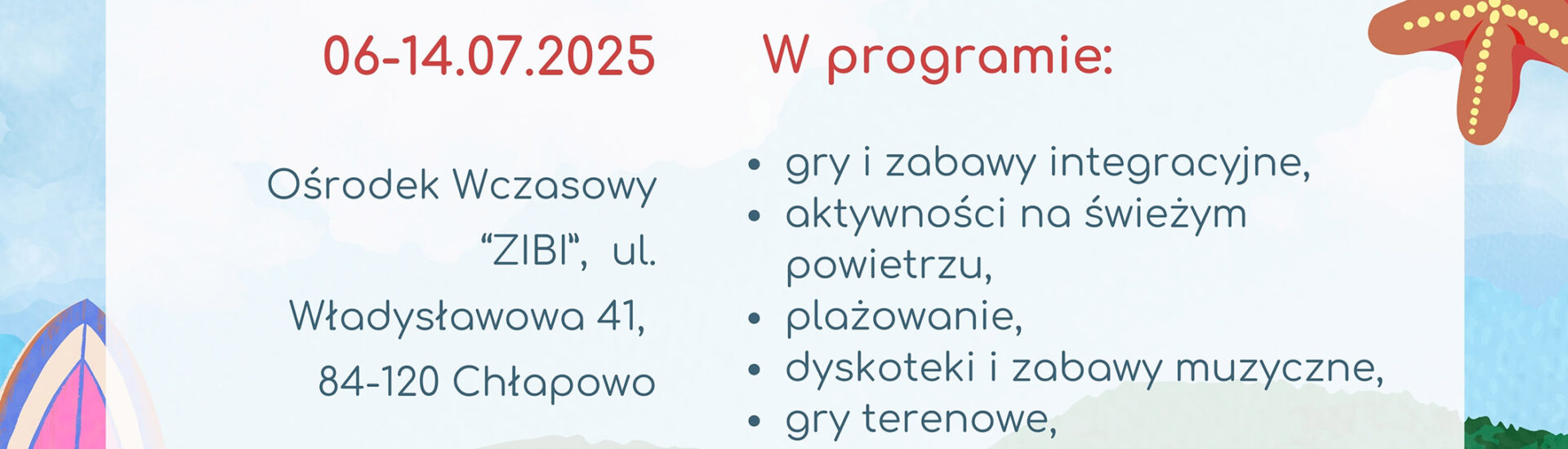 Kolonie nad morzem - Chłapowo