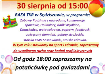 Zaproszenie na Zakończenie Lata