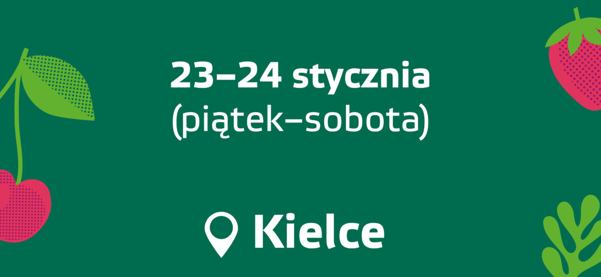 Targi Sadownictwa i Warzywnictwa TSW 16 - 23-24 stycznia 2026 r.
