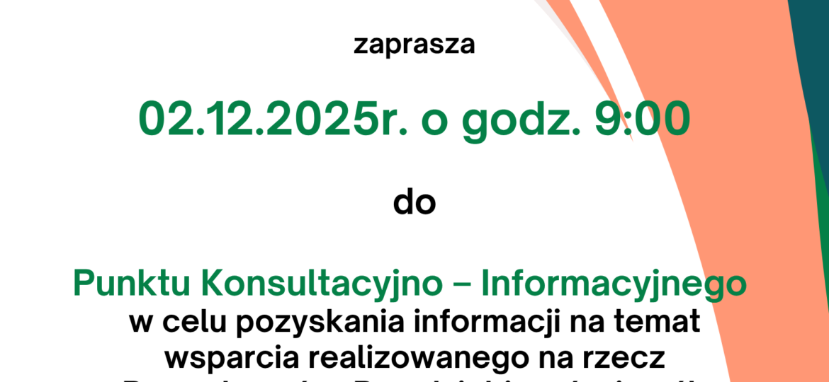 Konsultację prowadzone przez Powiatowy Urząd Pracy w Jędrzejowie