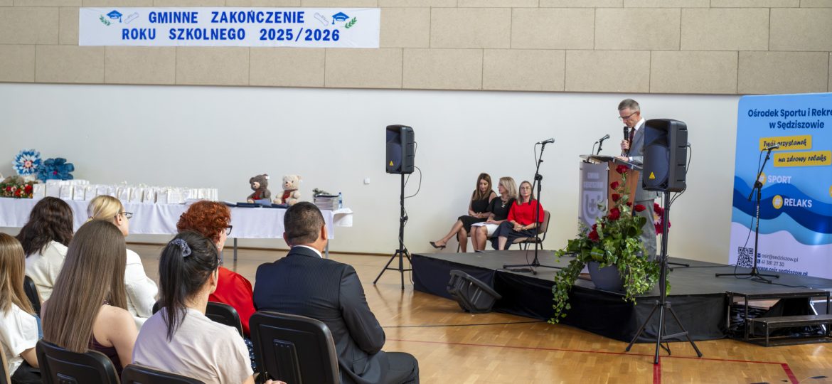 Gminne zakończenie roku szkolnego 2025/2026