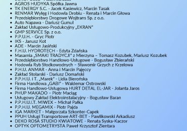 Podziękowanie